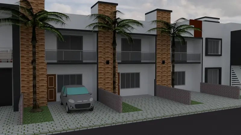 Residencial Rua Marina Burg em Caçador