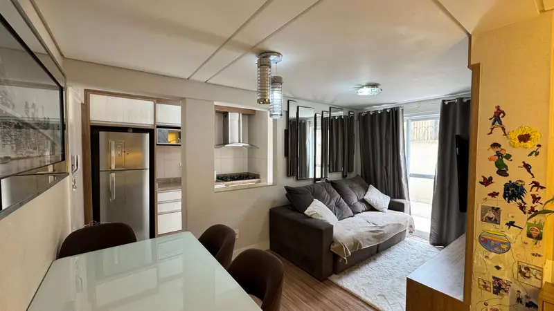 Apartamento com 2 dormitórios à venda, 69 m² - Berger - Caçador/SC — foto 2