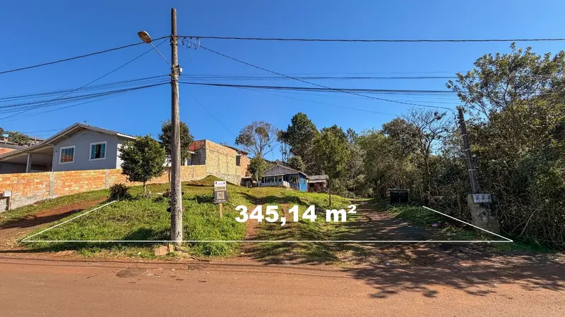 Terreno à venda, 345 m² por R$ 140.000,00 - Nossa Senhora Salete - Caçador/SC — foto 2