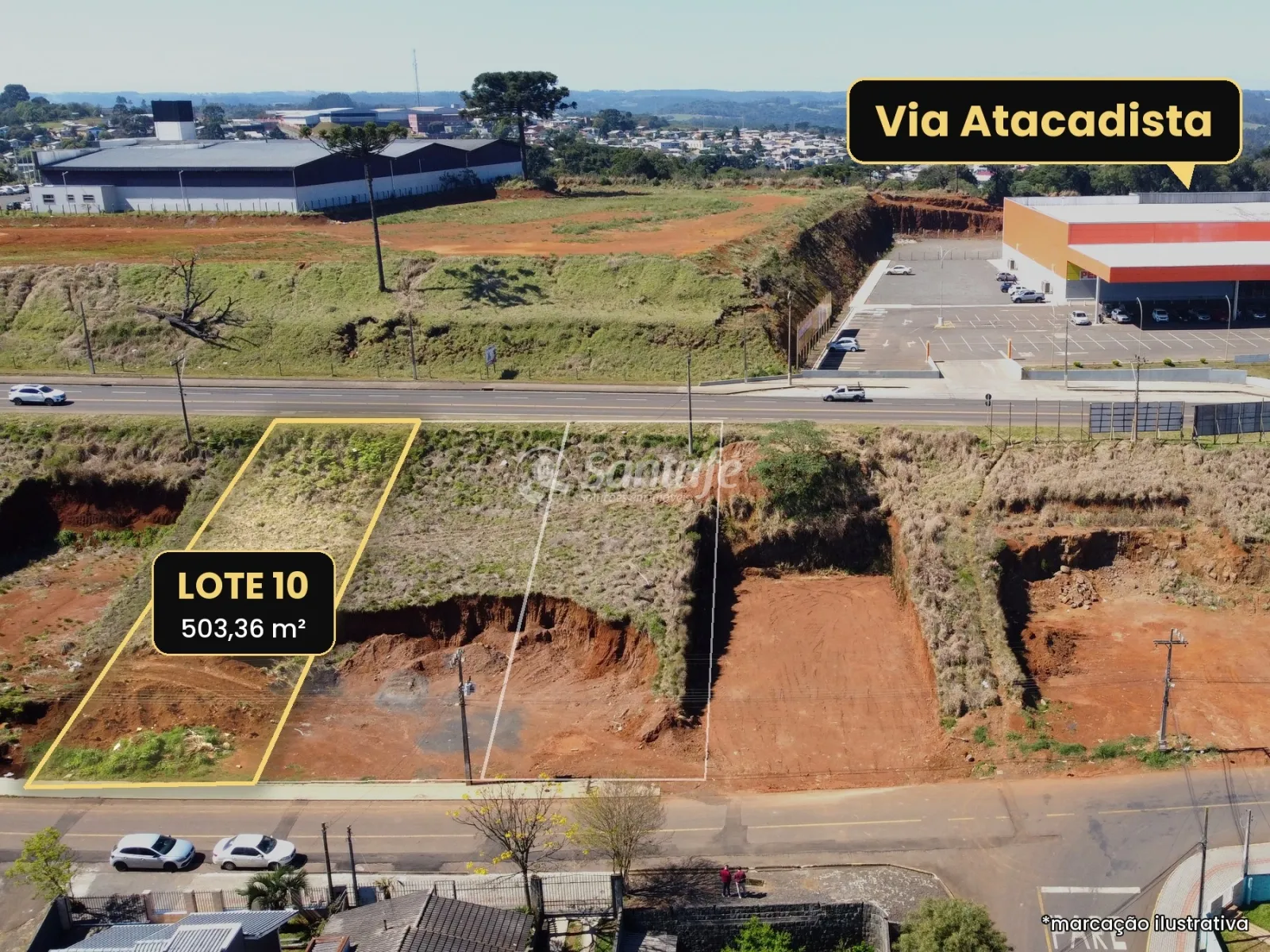 Terreno para Venda Rodovia Municipal Honorino Moro — foto 1