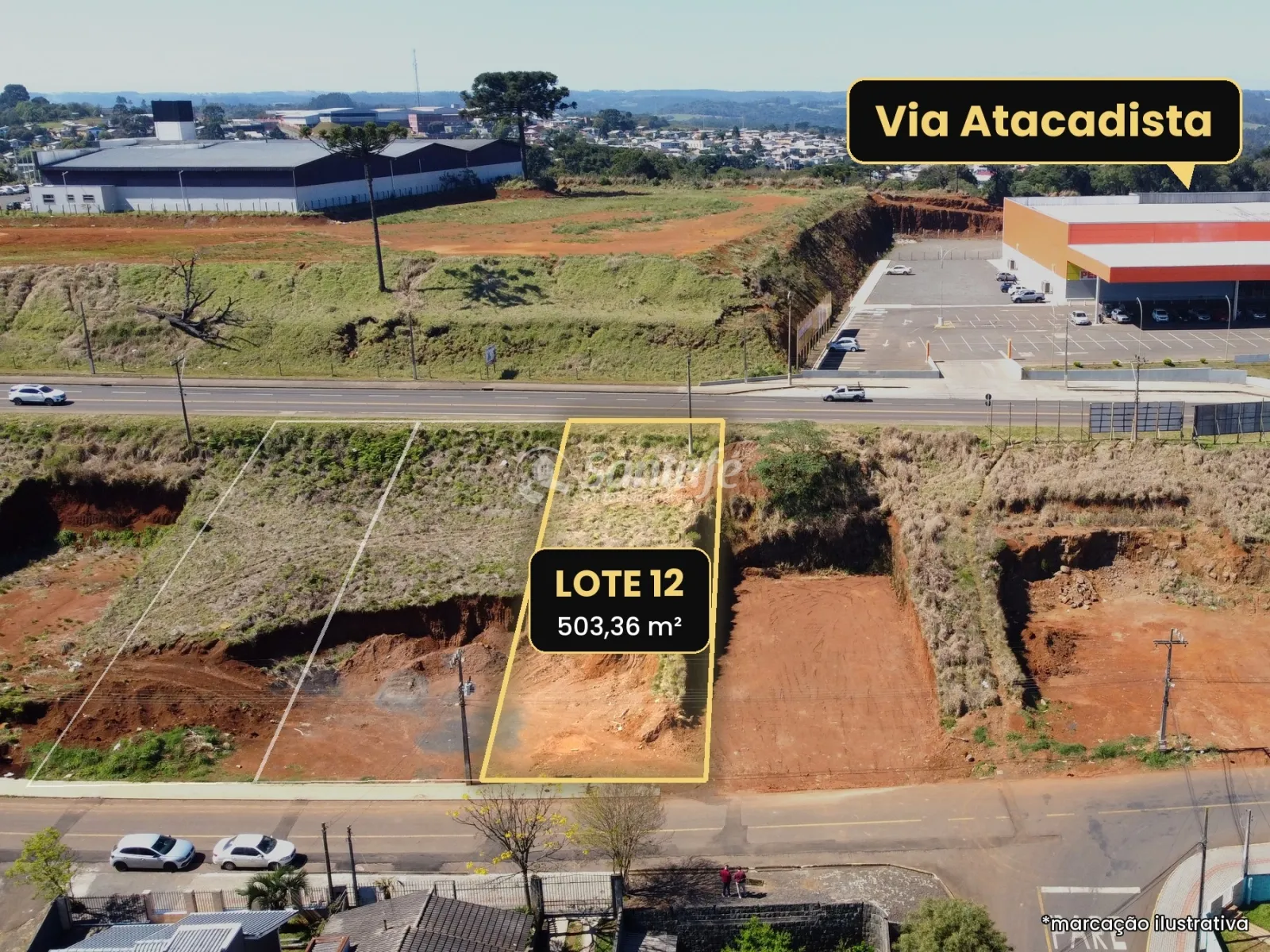 Terreno para Venda Rodovia Municipal Honorino Moro — foto 1