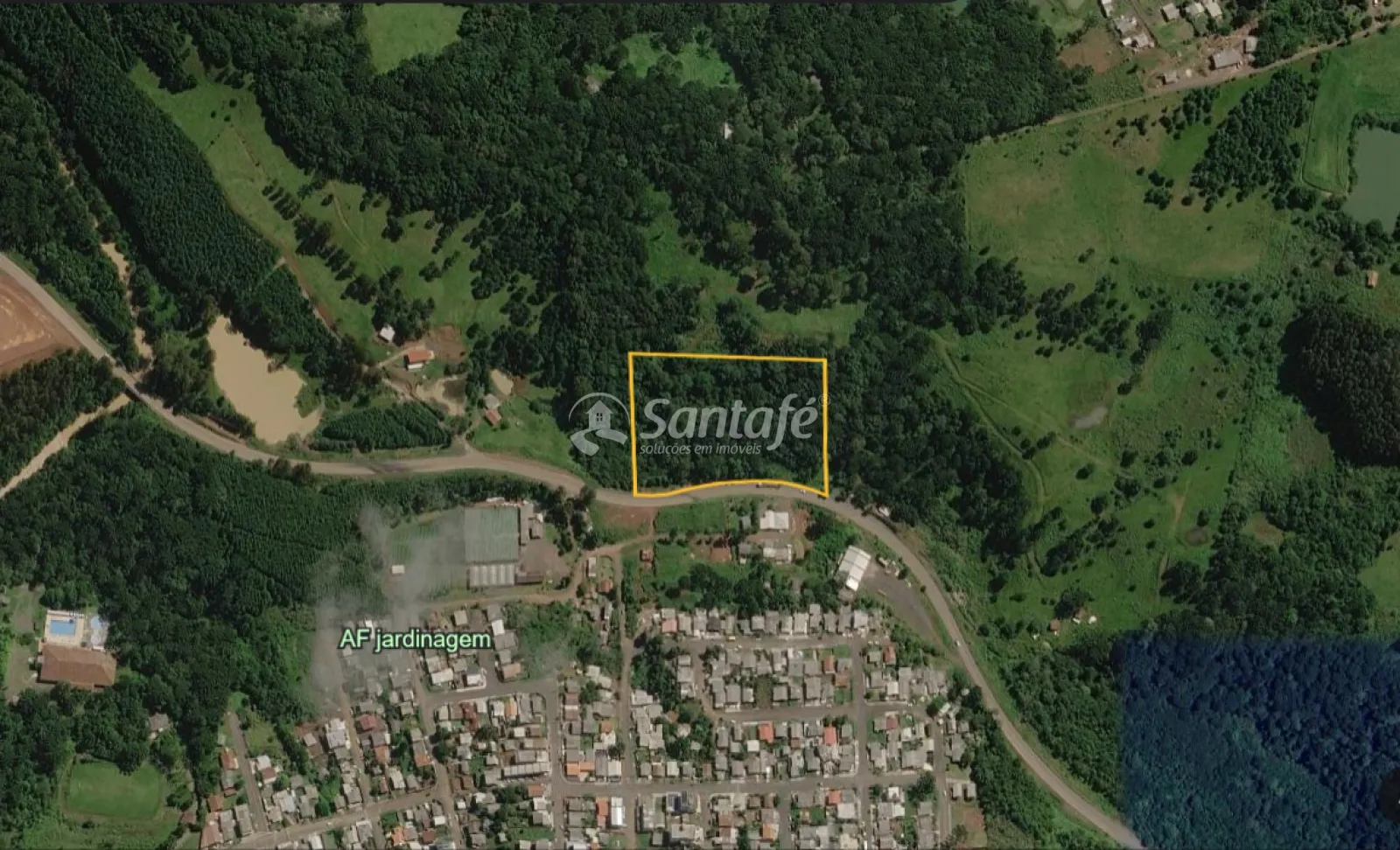 Excelente Área Urbana com Projeto Aprovado para 7 Lotes na Rodovia SC-135 — foto 1